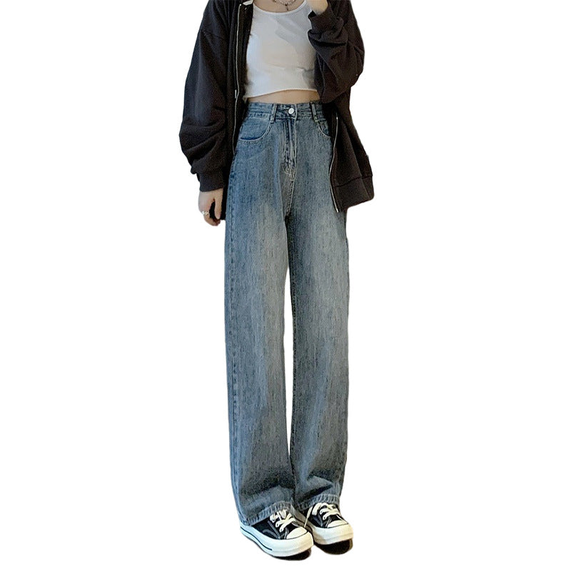 Straight Loose Wide Leg High Waist Vintage Jeans