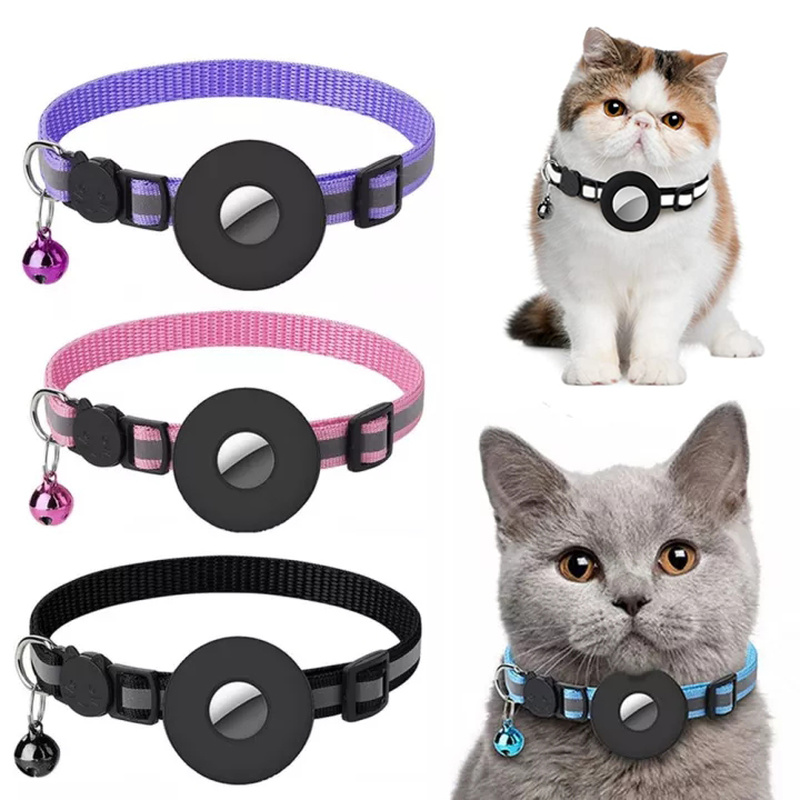 Reflective Waterproof Airtag Cat Collar